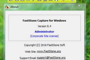FastStone Capture 8.4 – Phần mềm quay phim màn hình
